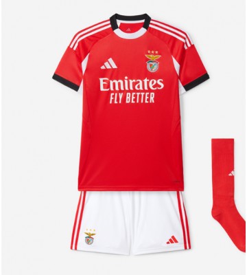 Benfica Primera Equipación Niños 2025-26 Manga Corta (+ Pantalones cortos)